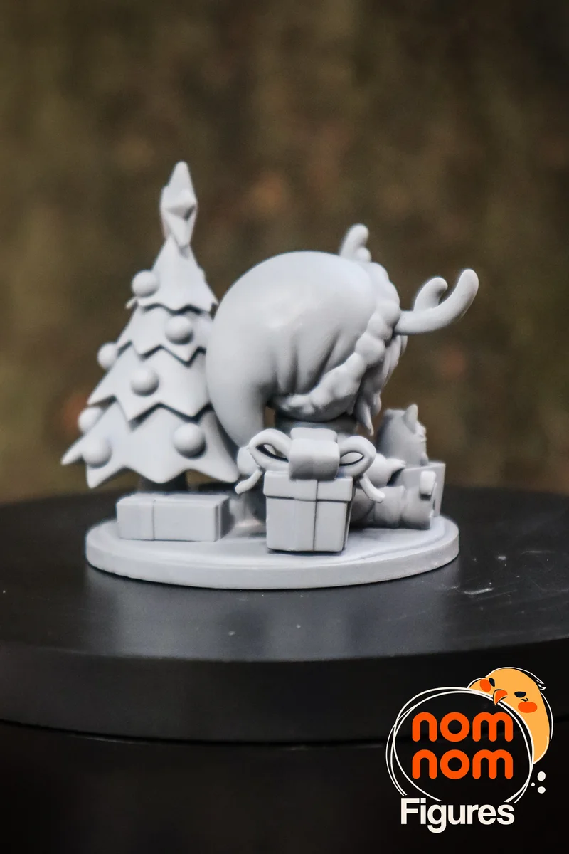 Chibi Nomi | Fan Art | 3D Printed Resin Model Garage Kit | *Un-Painted* | Nomnom 8