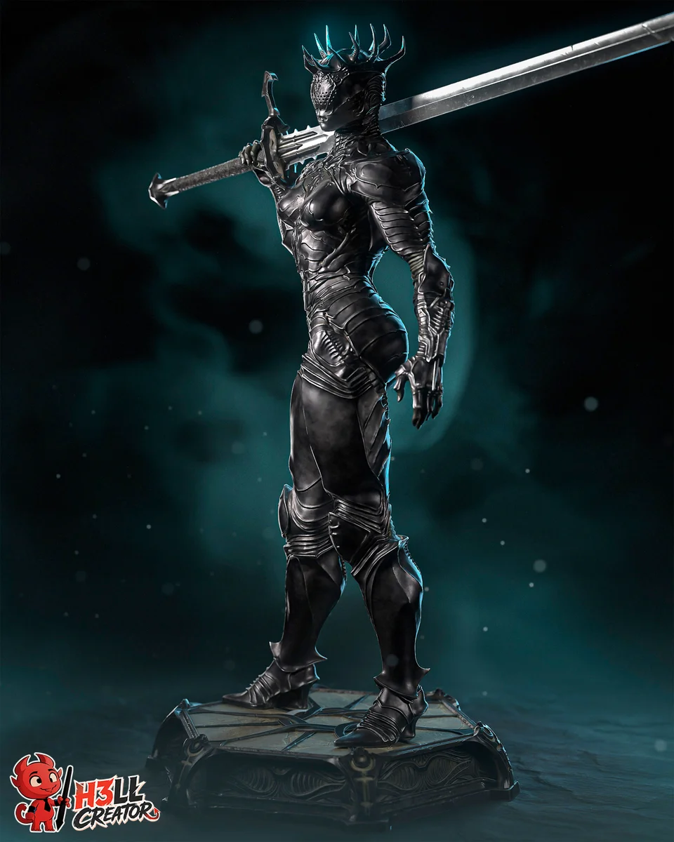 Proxima the Broodseeker | Fan Art | 3D Printed Resin Model Garage Kit | *Un-Painted* | H3LL Creator 6