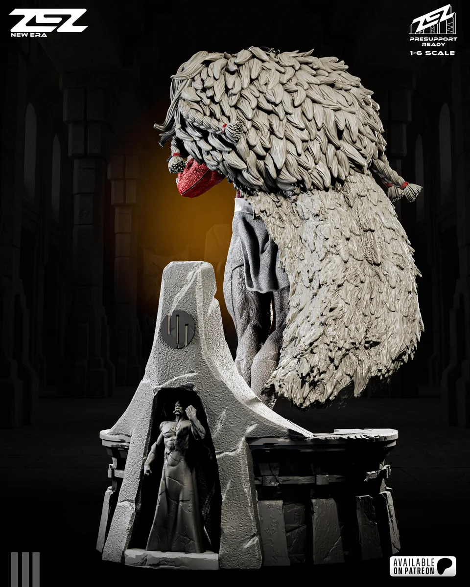 Thragg Museum | Fan Art | 3D Printed Resin Model Garage Kit | *Un-Painted* | ZEZ Studio 4