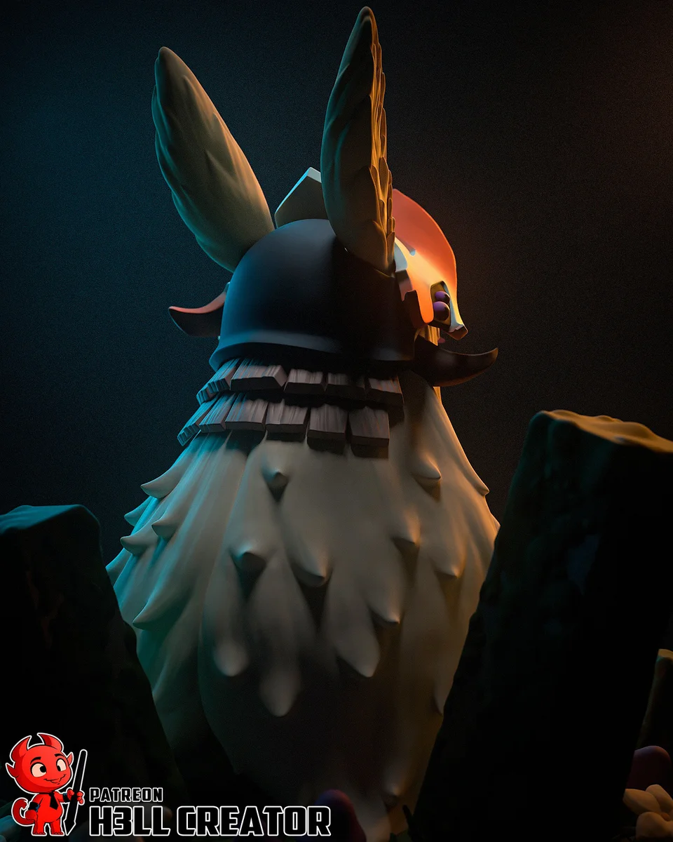 Nanachi | Fan Art | 3D Printed Resin Model Garage Kit | *Un-Painted* | H3LL Creator 7
