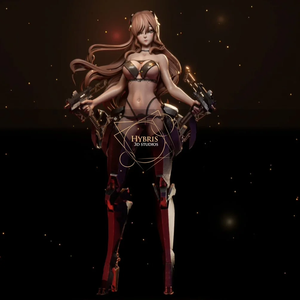 Project Code Noir | Fan Art | 3D Printed Resin Model Garage Kit | *Un-Painted* | Hybris Studios 3