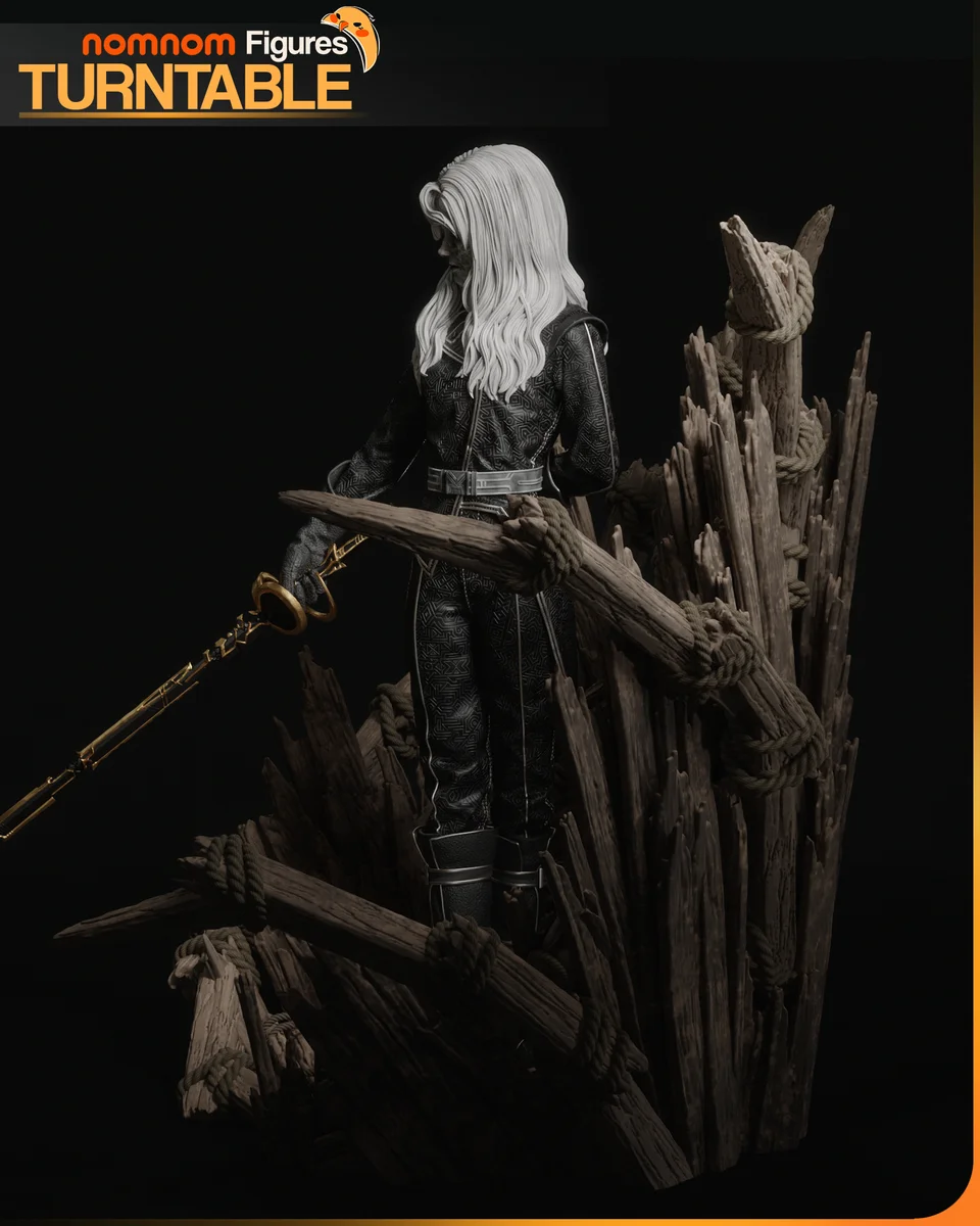 Alicia | Fan Art | 3D Printed Resin Model Garage Kit | *Un-Painted* | Nomnom 9