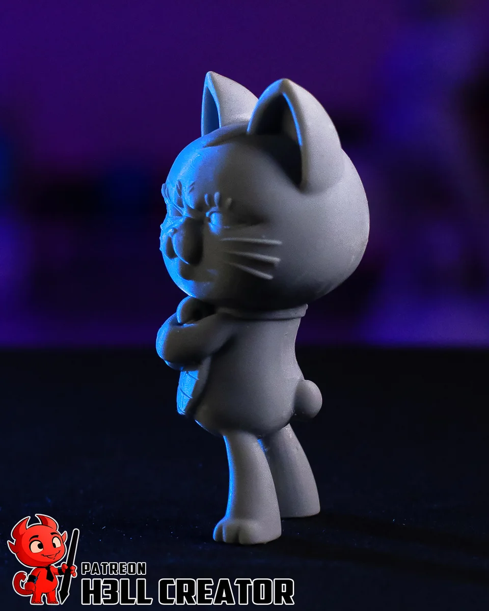 Chibi Turbo Granny | Fan Art | 3D Printed Resin Model Garage Kit | *Un-Painted* | H3LL Creator 6