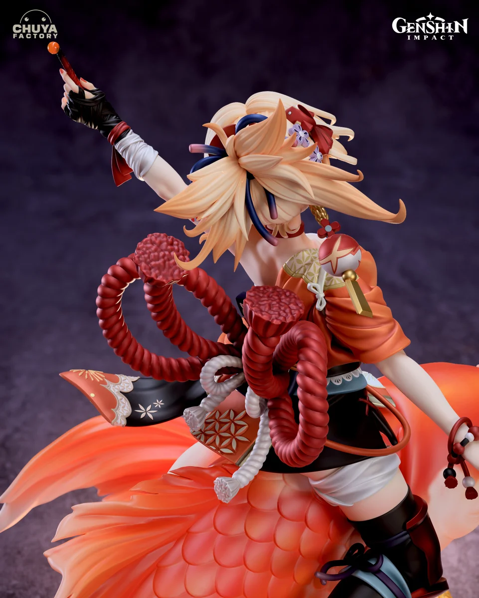 Yoimiya | Fan Art | 3D Printed Resin Model Garage Kit | *Un-Painted* | Chuya Factory 5