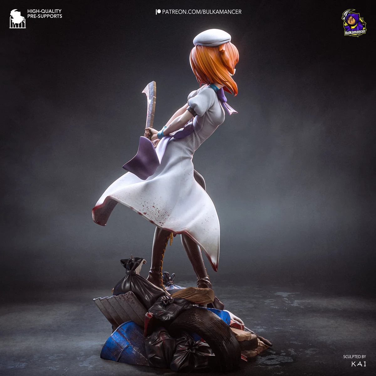 Rena | Fan Art | 3D Printed Resin Model Garage Kit | *Un-Painted* | Bulkamancer 5