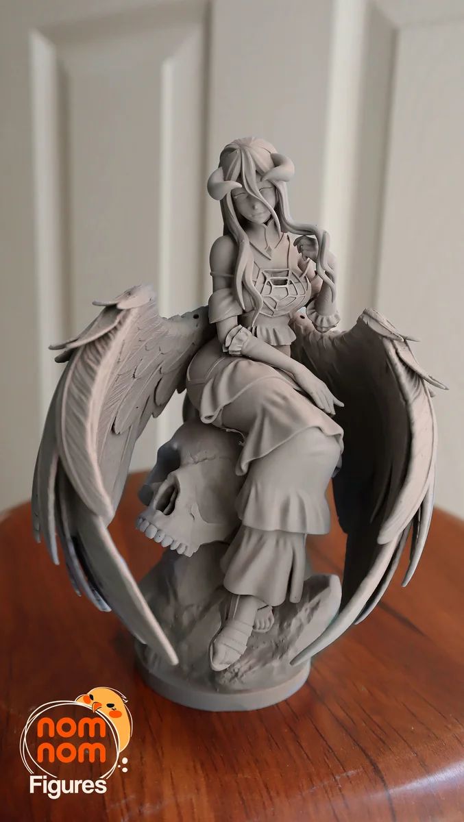 Albedo | Fan Art | 3D Printed Resin Model Garage Kit | *Un-Painted* | Nomnom 5