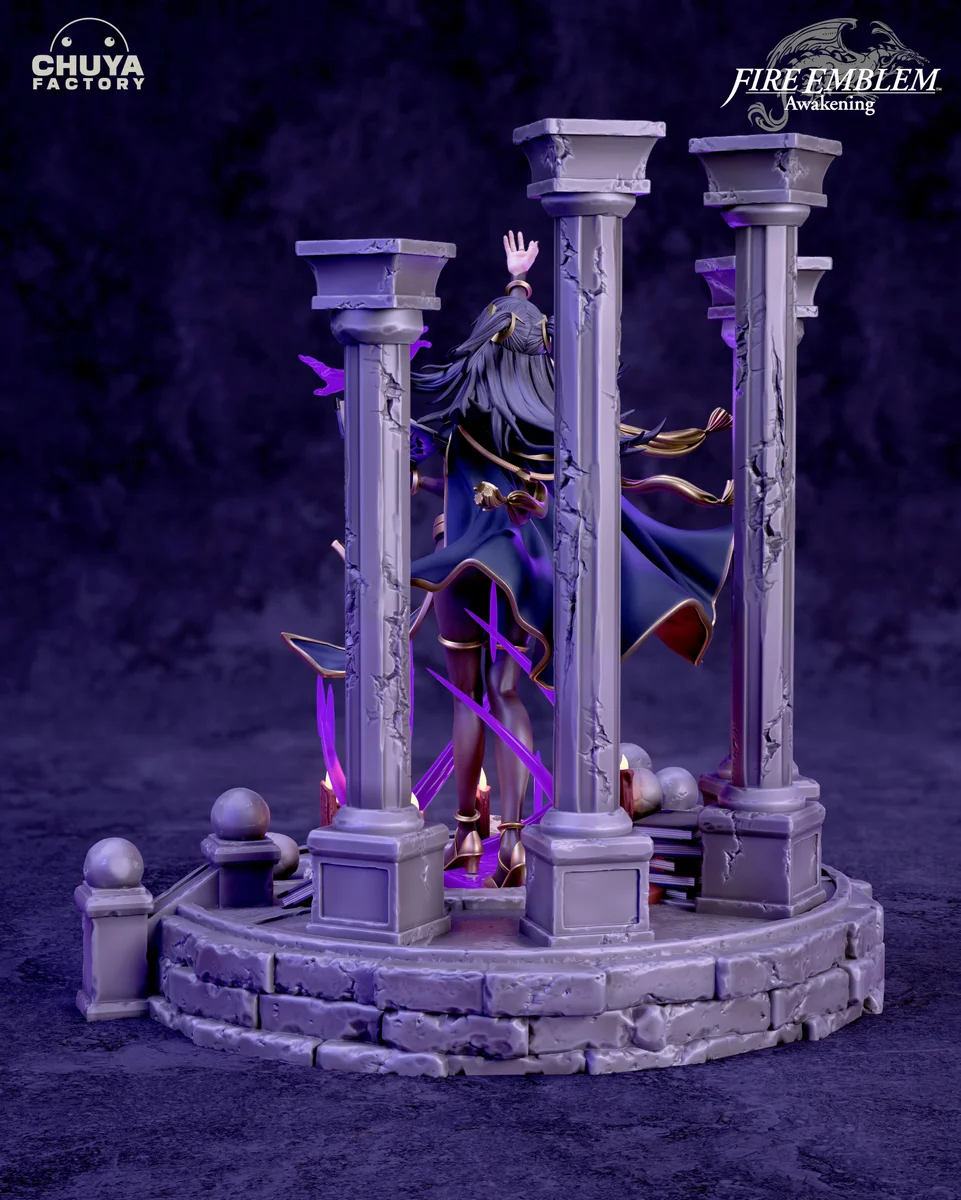 Tharja | Fan Art | 3D Printed Resin Model Garage Kit | *Un-Painted* | Chuya Factory 12