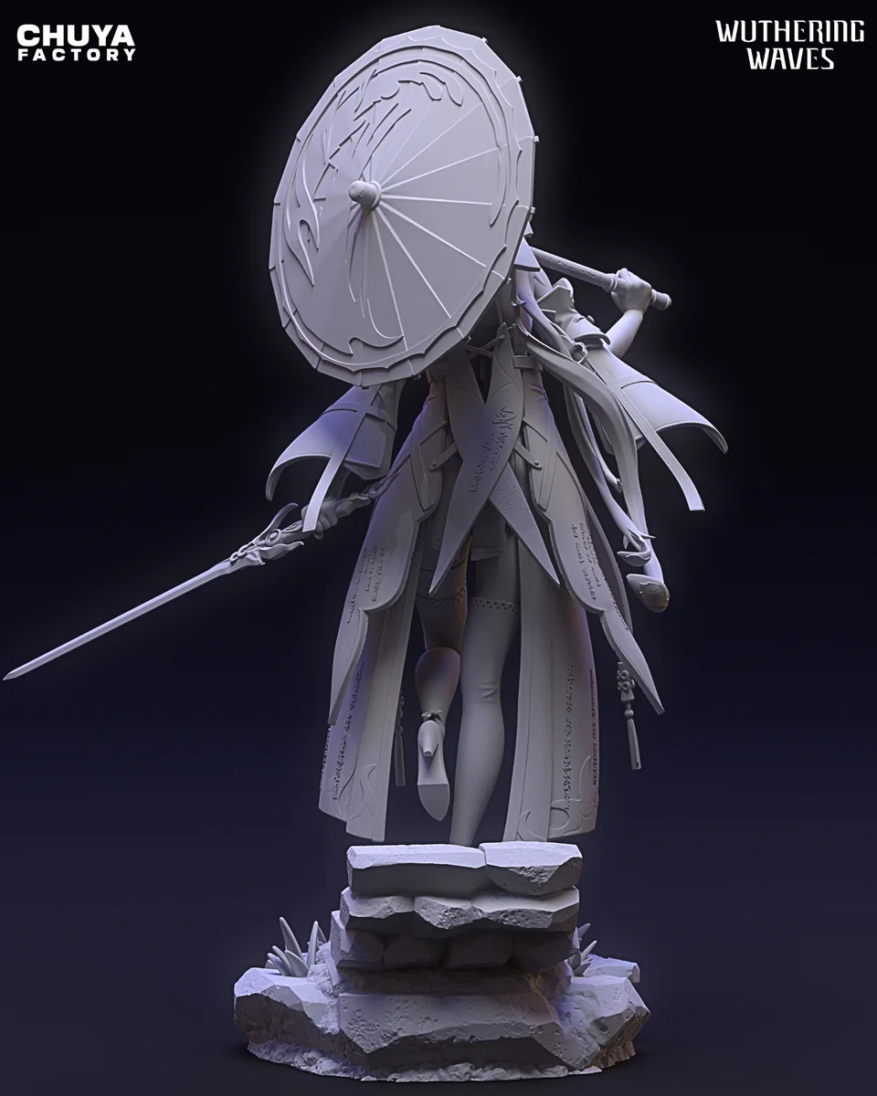 Chang Li | Fan Art | 3D Printed Resin Model Garage Kit | *Un-Painted* | Chuya Factory 6