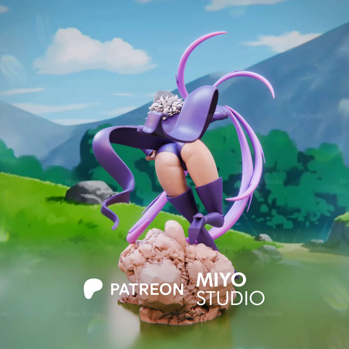 Merlin | Fan Art | 3D Printed Resin Model Garage Kit | *Un-Painted* | MiyoStudio 5