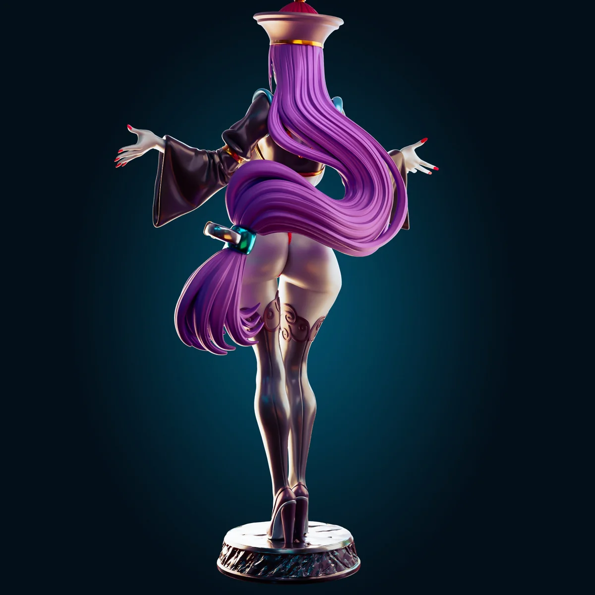 Minamoto | Fan Art | 3D Printed Resin Model Garage Kit | *Un-Painted* | Officer Rhu 5