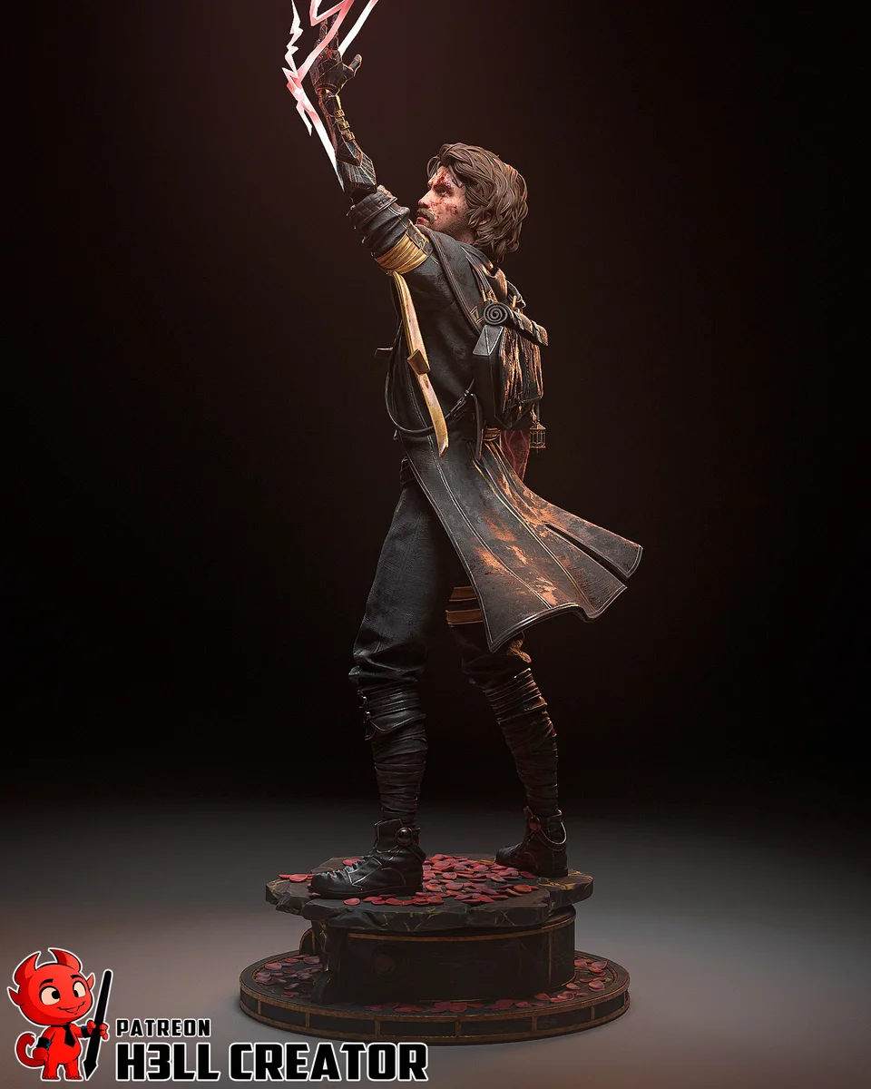 Gustave | Fan Art | 3D Printed Resin Model Garage Kit | *Un-Painted* | H3LL Creator 6