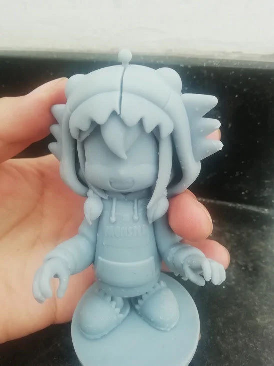 Chibi Pikamee Amano | Fan Art | 3D Printed Resin Model Garage Kit | *Un-Painted* | Sin3Dstudio 9