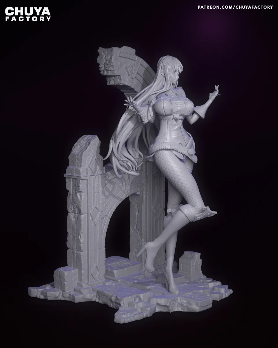 Selvaria Bles | Fan Art | 3D Printed Resin Model Garage Kit | *Un-Painted* | Chuya Factory 10