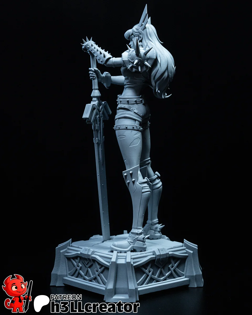Magik | Fan Art | 3D Printed Resin Model Garage Kit | *Un-Painted* | H3LL Creator 8