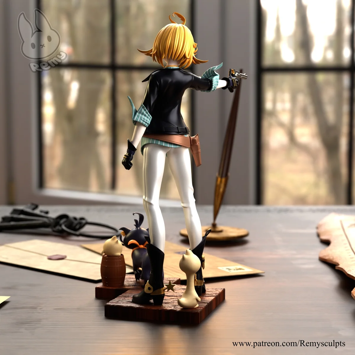 Dokibird | Fan Art | 3D Printed Resin Model Garage Kit | *Un-Painted* | Remy Sculpts 4