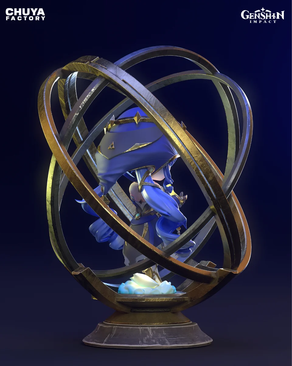 Chibi Layla | Fan Art | 3D Printed Resin Model Garage Kit | *Un-Painted* | Chuya Factory 9
