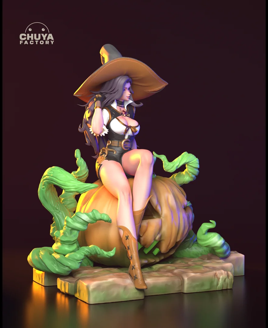 Sylvia | Fan Art | 3D Printed Resin Model Garage Kit | *Un-Painted* | Chuya Factory 4