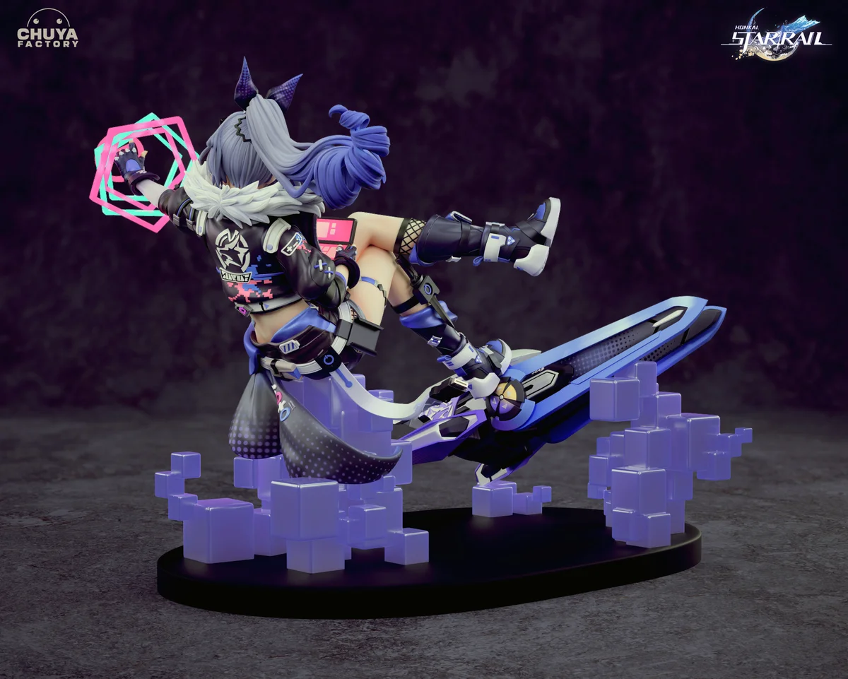 Silver Wolf | Fan Art | 3D Printed Resin Model Garage Kit | *Un-Painted* | Chuya Factory 8