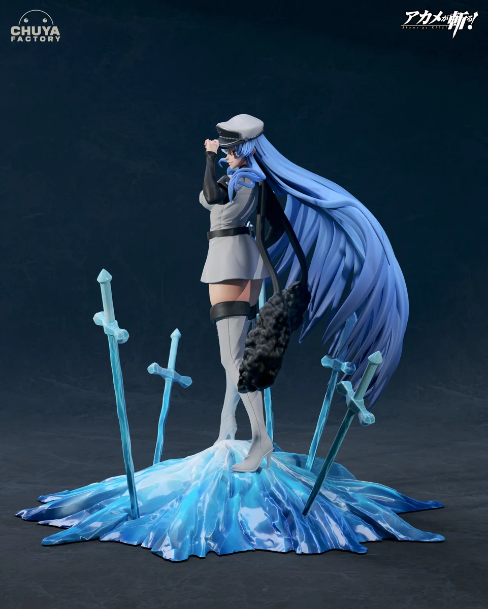 Esdeath | Fan Art | 3D Printed Resin Model Garage Kit | *Un-Painted* | Chuya Factory 7