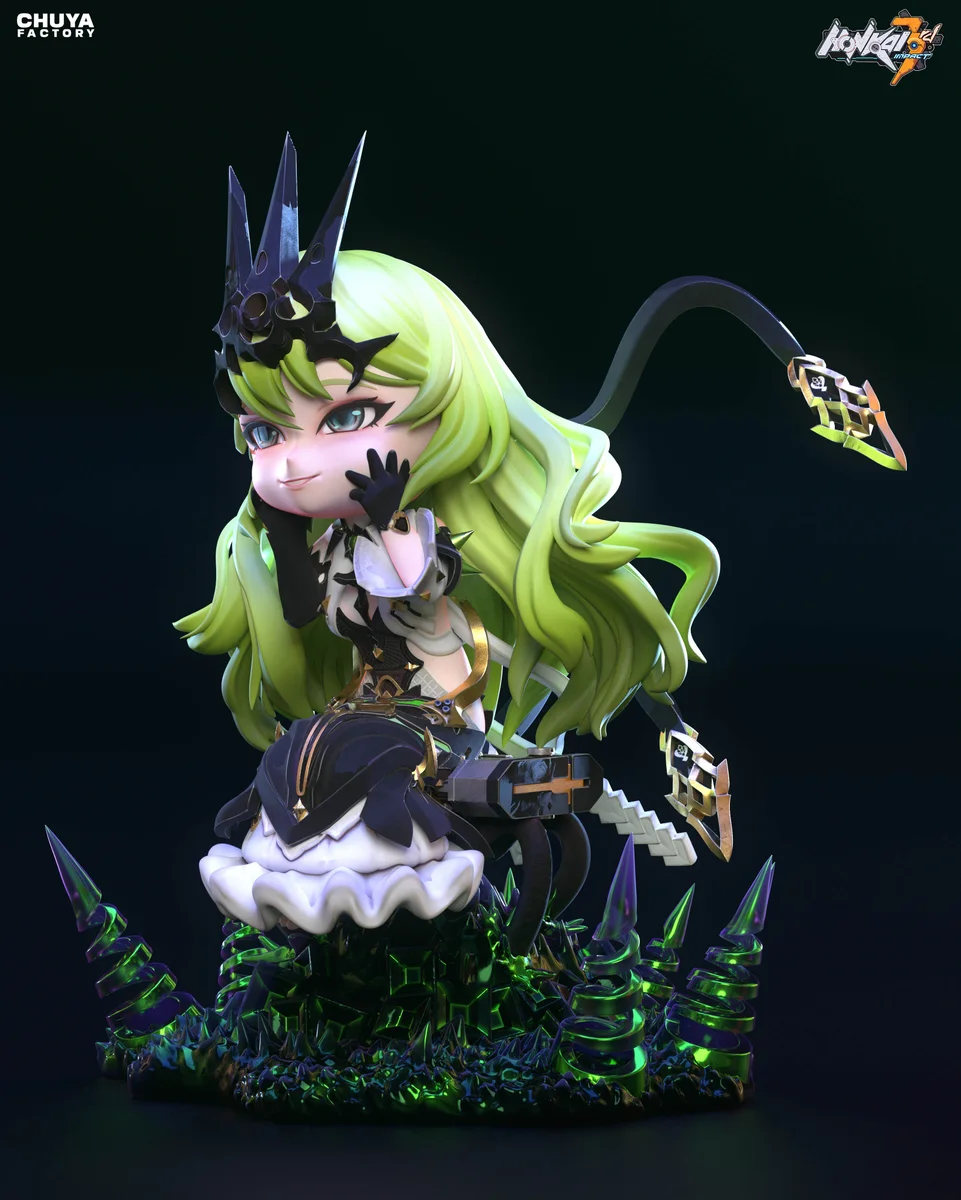 Chibi Mobius | Fan Art | 3D Printed Resin Model Garage Kit | *Un-Painted* | Chuya Factory 5
