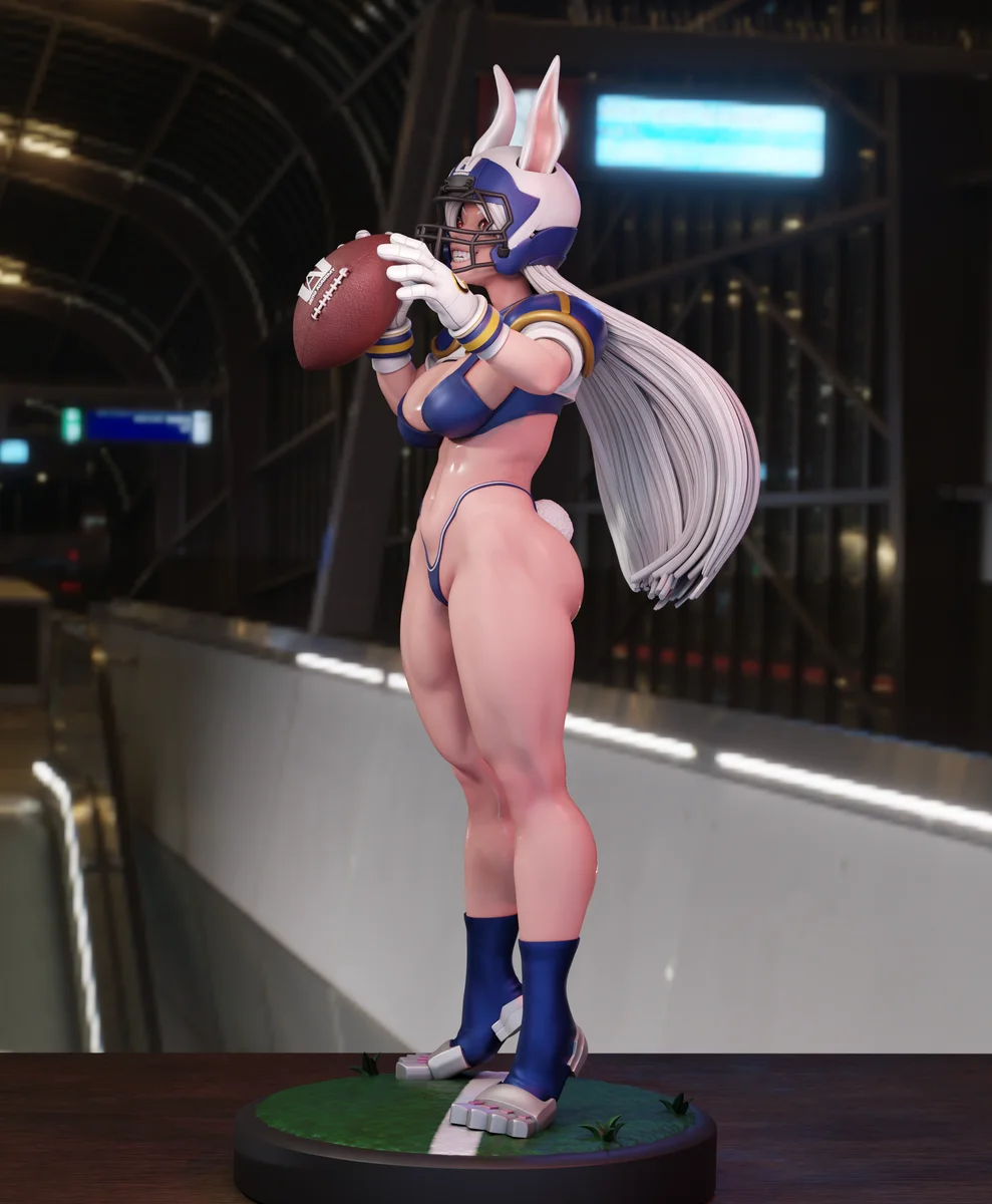 Mirko | Fan Art | 3D Printed Resin Model Garage Kit | *Un-Painted* | Momoji 6