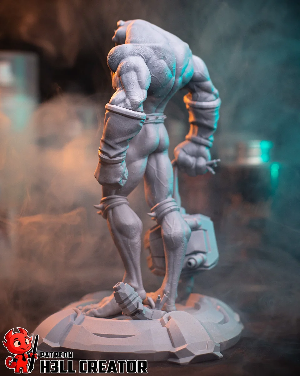 Zitz | Fan Art | 3D Printed Resin Model Garage Kit | *Un-Painted* | H3LL Creator 12