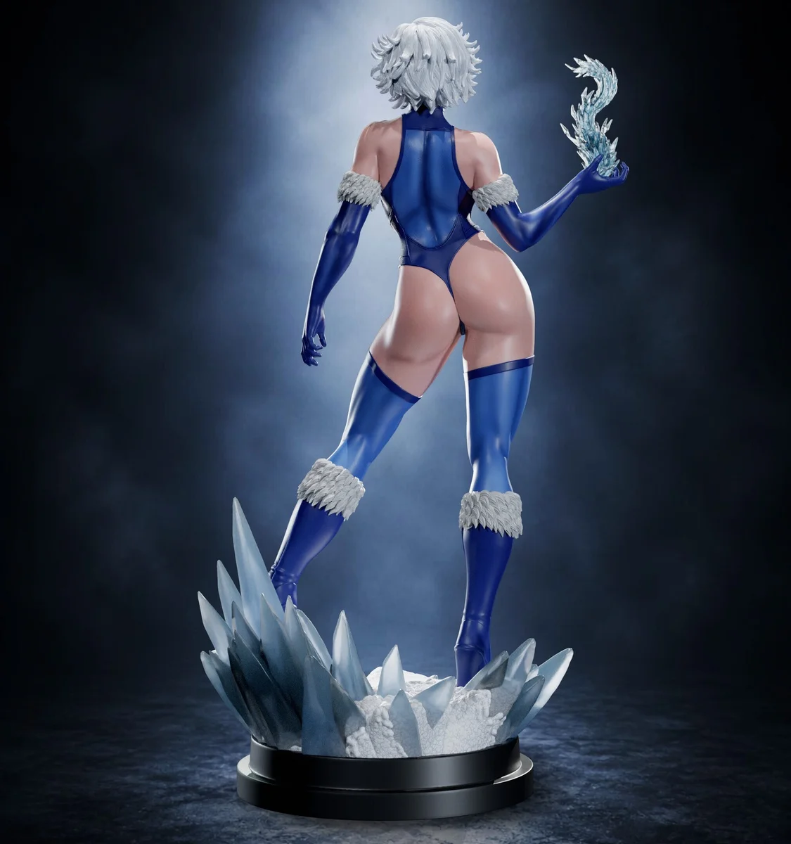 Killer Frost | Fan Art | 3D Printed Resin Model Garage Kit | *Un-Painted* | Abe3D 5