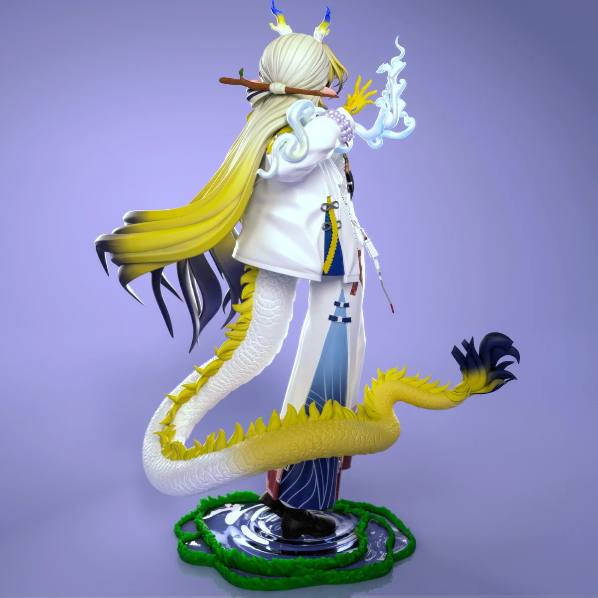 Shu | Fan Art | 3D Printed Resin Model Garage Kit | *Un-Painted* | Inari Figure 5