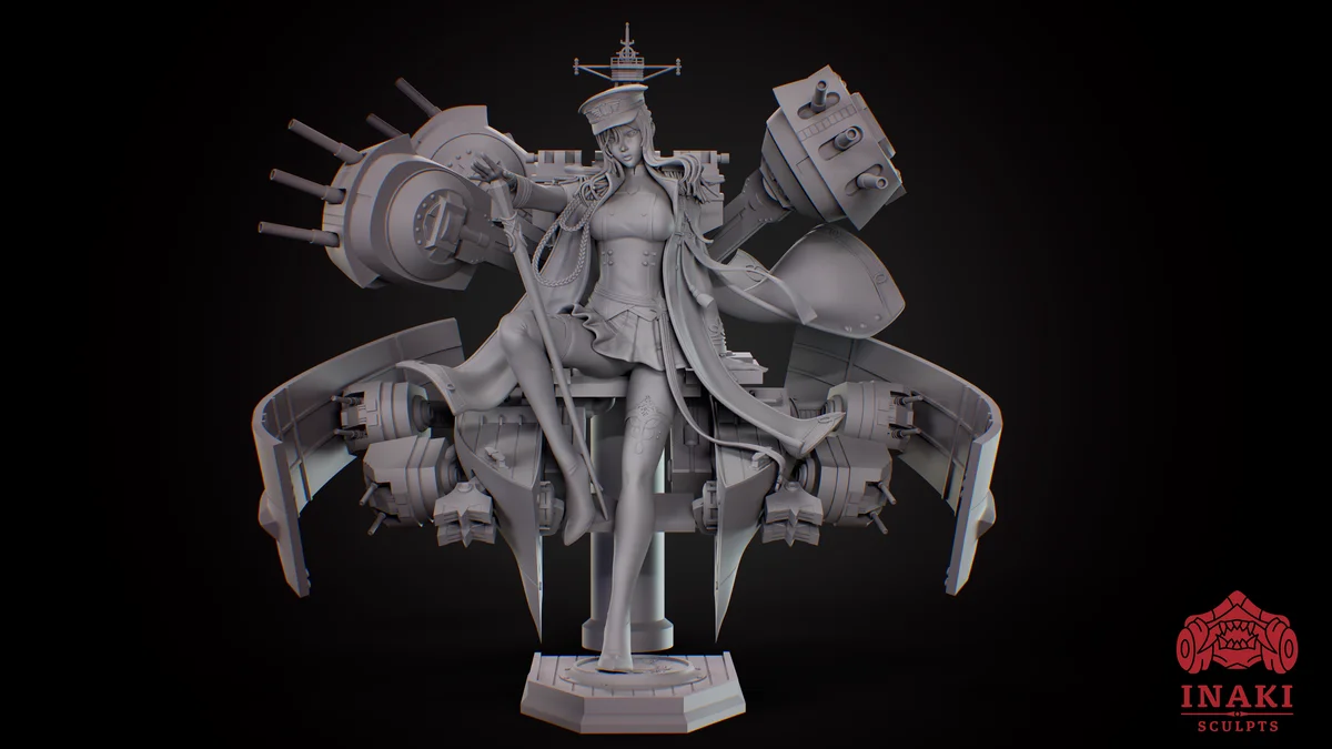 Monarch | Fan Art | 3D Printed Resin Model Garage Kit | *Un-Painted* | Inaki Sculpts 4