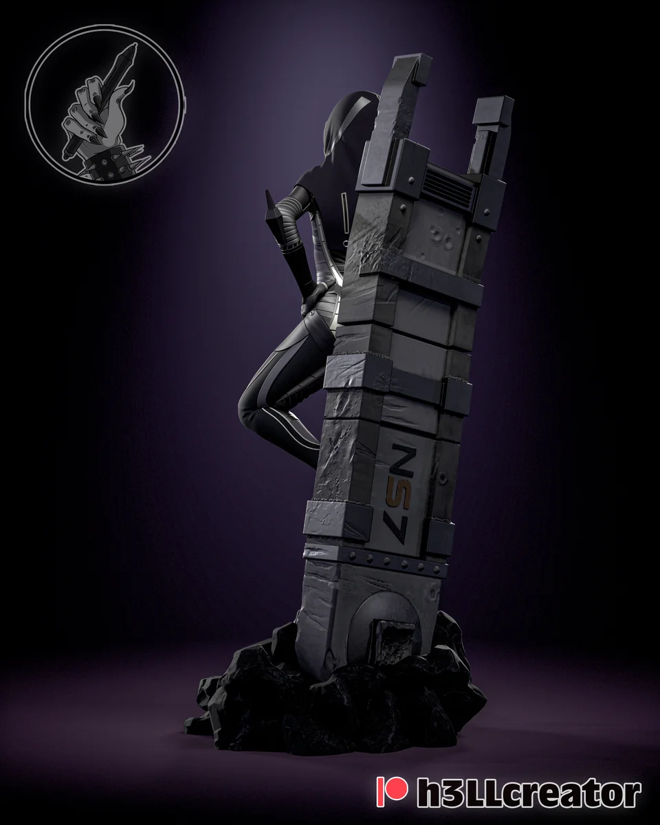 Kasumi Goto | Fan Art | 3D Printed Resin Model Garage Kit | *Un-Painted* | H3LL Creator 5