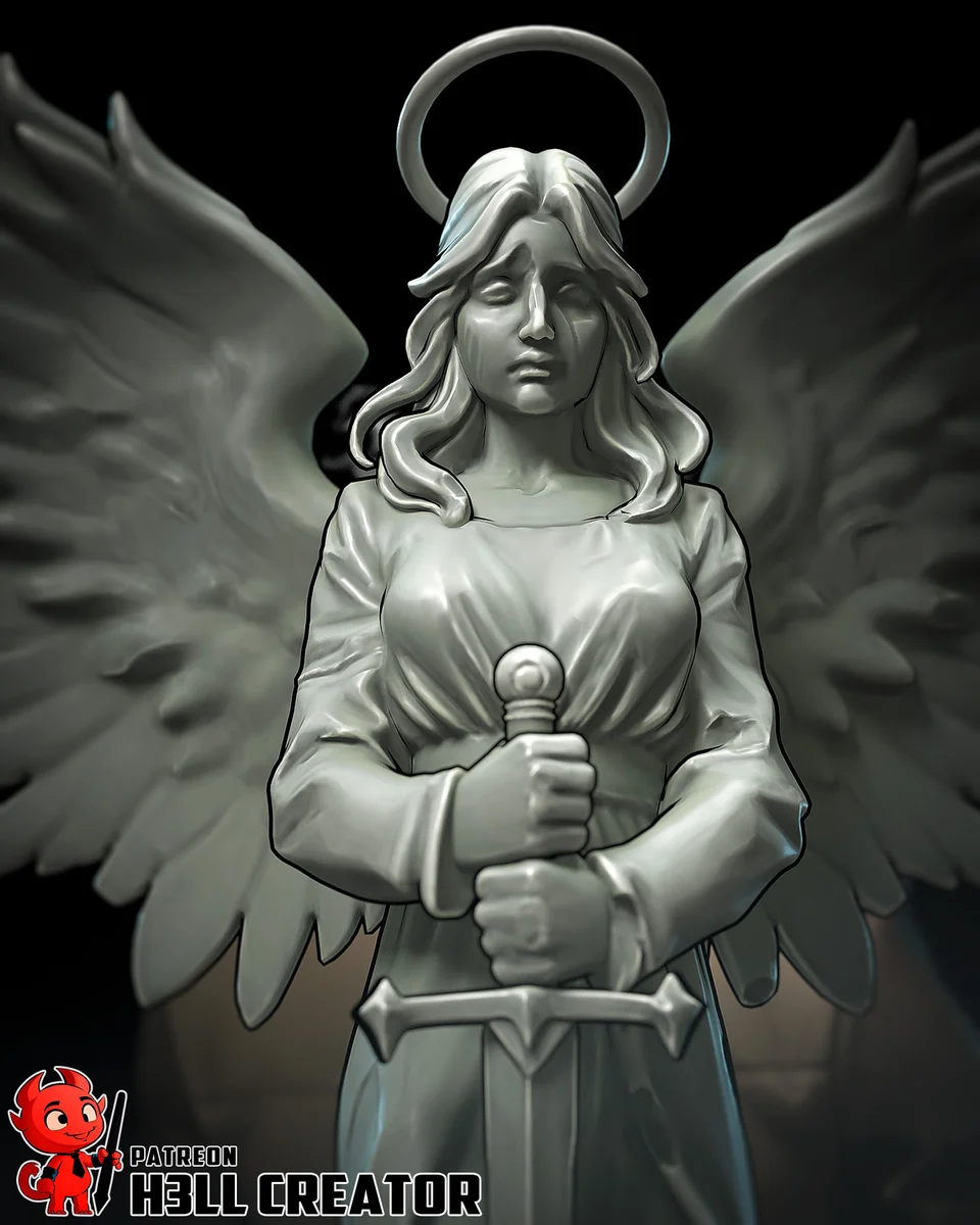 John Constantine | Fan Art | 3D Printed Resin Model Garage Kit | *Un-Painted* | H3LL Creator 8