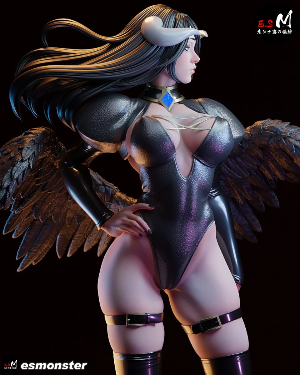 Albedo v2 | Fan Art | 3D Printed Resin Model Garage Kit | *Un-Painted* | ES Monster 6