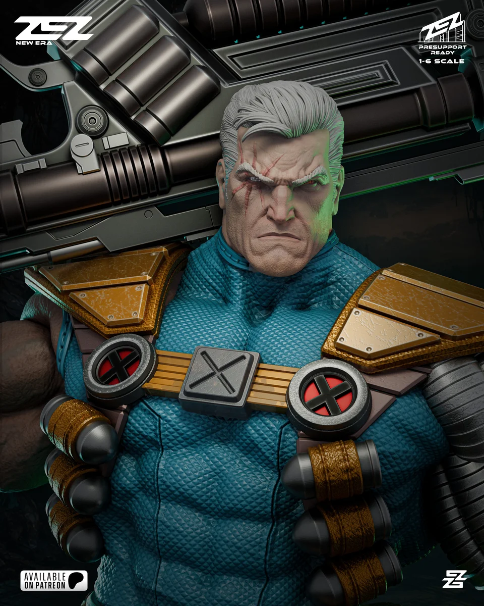 Cable Museum | Fan Art | 3D Printed Resin Model Garage Kit | *Un-Painted* | ZEZ Studio 7