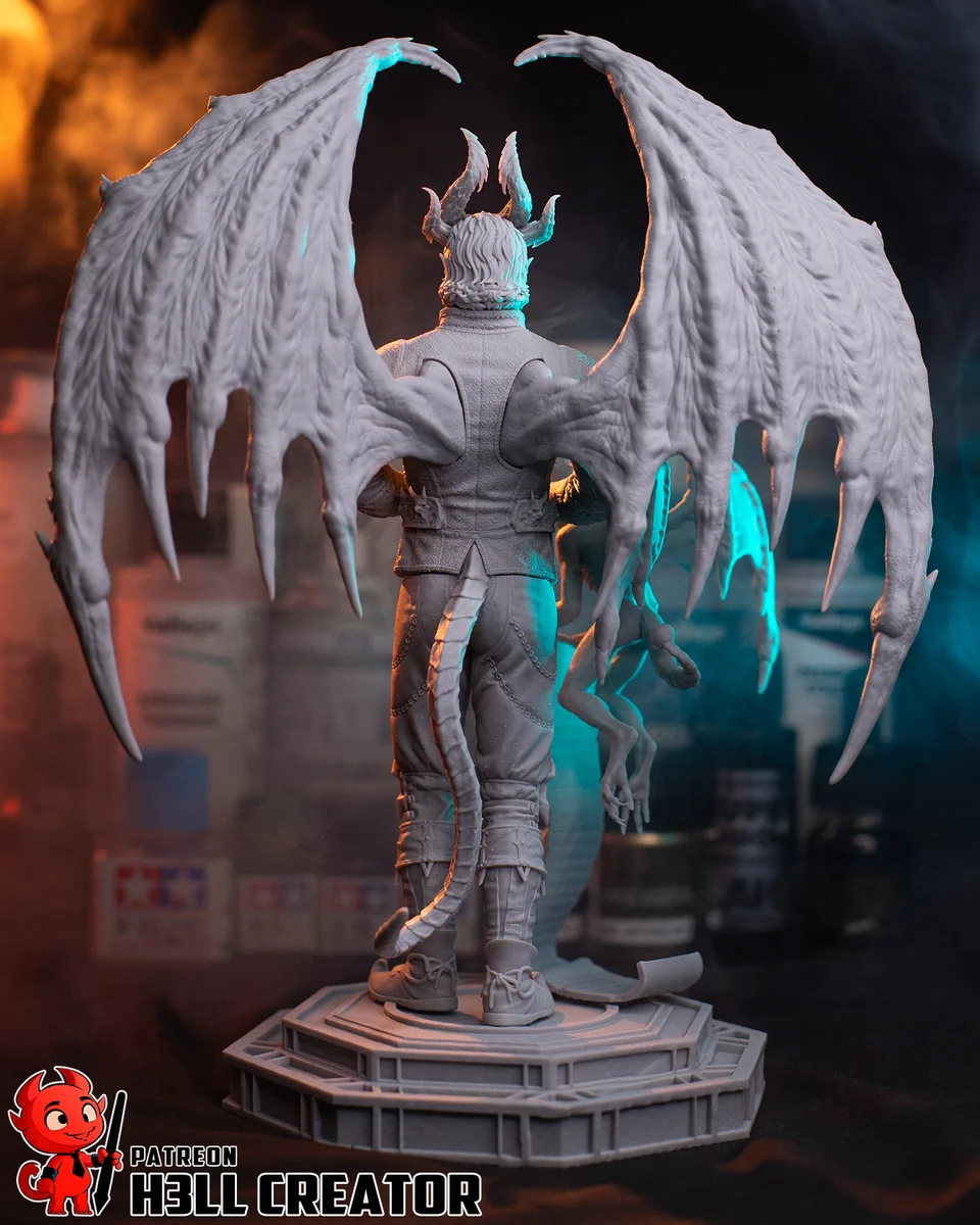 Raphael | Fan Art | 3D Printed Resin Model Garage Kit | *Un-Painted* | H3LL Creator 13
