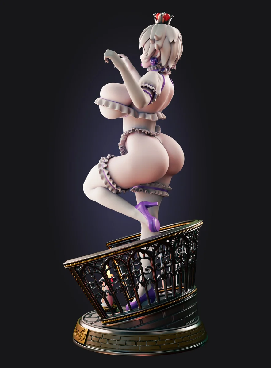 Booette | Fan Art | 3D Printed Resin Model Garage Kit | *Un-Painted* | Officer Rhu 4