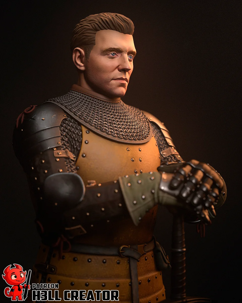 Henry of Skalitz | Fan Art | 3D Printed Resin Model Garage Kit | *Un-Painted* | H3LL Creator 6