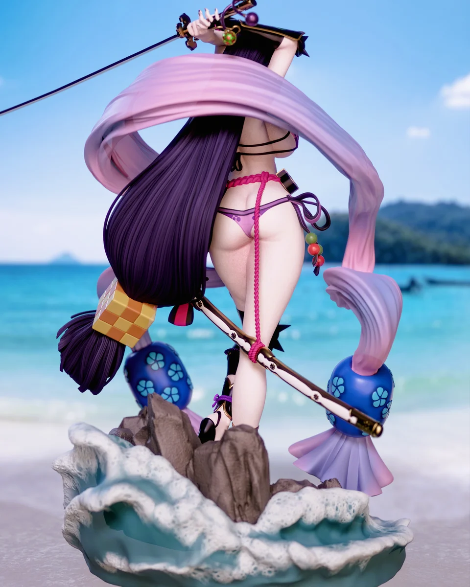 Minamoto no Raykou | Fan Art | 3D Printed Resin Model Garage Kit | *Un-Painted* | Momoji 6