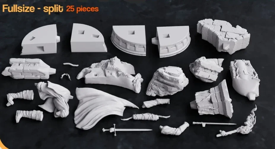 Aragorn | Fan Art | 3D Printed Resin Model Garage Kit | *Un-Painted* | Nomnom 3