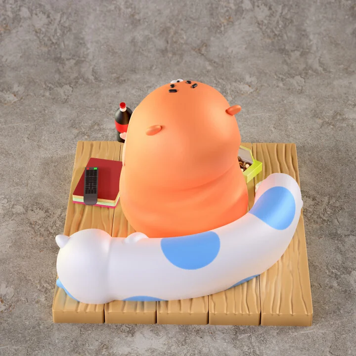 Chibi Umaru | Fan Art | 3D Printed Resin Model Garage Kit | *Un-Painted* | Chuya Factory 5