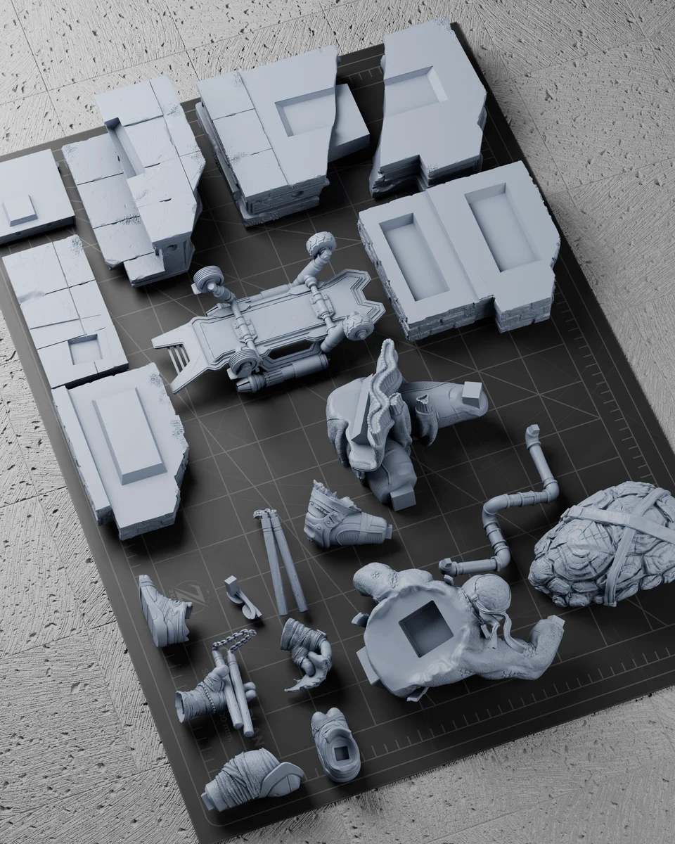 Michelangelo TMNT | Fan Art | 3D Printed Resin Model Garage Kit | *Un-Painted* | Zenith Studios 8