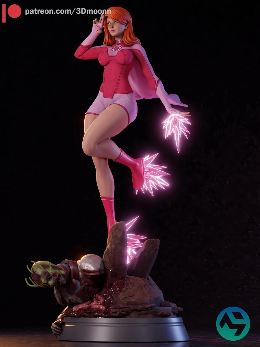 Atom Eve | Fan Art | 3D Printed Resin Model Garage Kit | *Un-Painted* | 3DMoonn 4