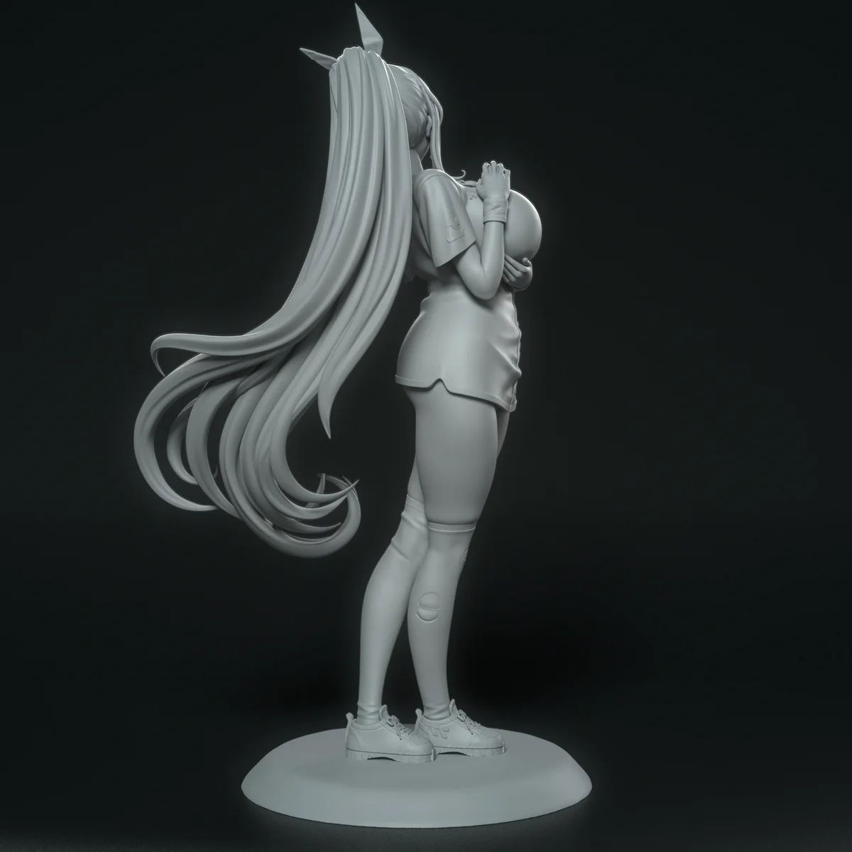 Noir | Fan Art | 3D Printed Resin Model Garage Kit | *Un-Painted* | Inari Figure 9
