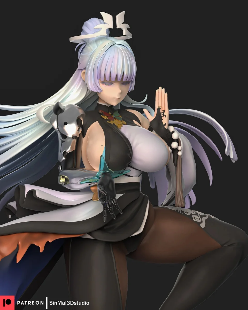 Nayuta | Fan Art | 3D Printed Resin Model Garage Kit | *Un-Painted* | Sin3Dstudio