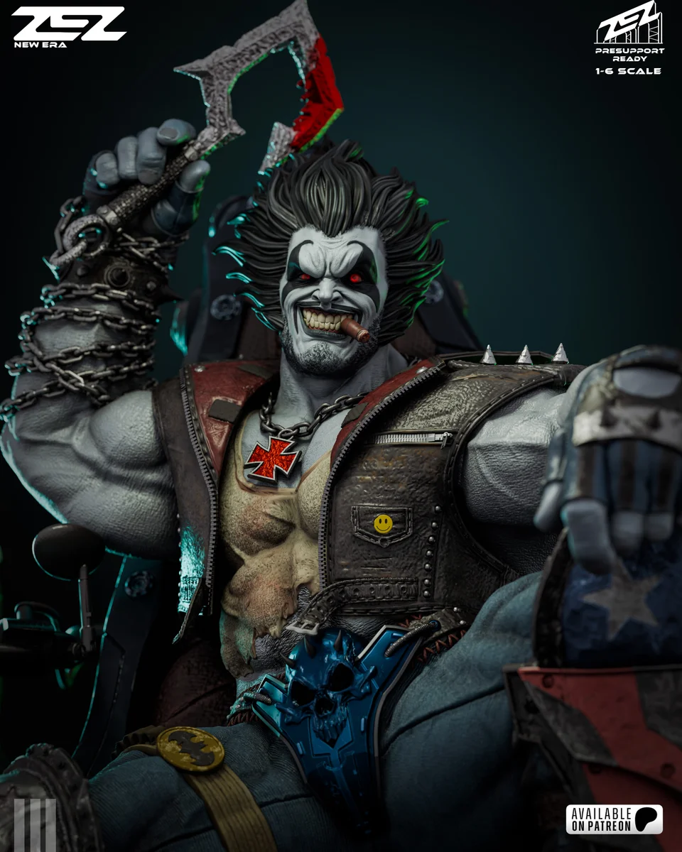 Lobo Throne | Fan Art | 3D Printed Resin Model Garage Kit | *Un-Painted* | ZEZ Studio 3