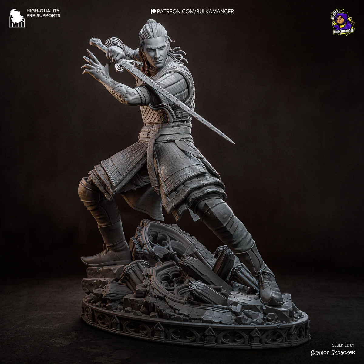 Coen | Fan Art | 3D Printed Resin Model Garage Kit | *Un-Painted* | Bulkamancer 10