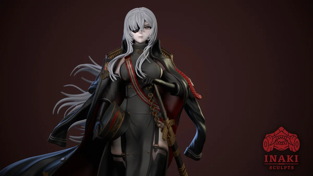 Fritz LeMay | Fan Art | 3D Printed Resin Model Garage Kit | *Un-Painted* | Inaki Sculpts
