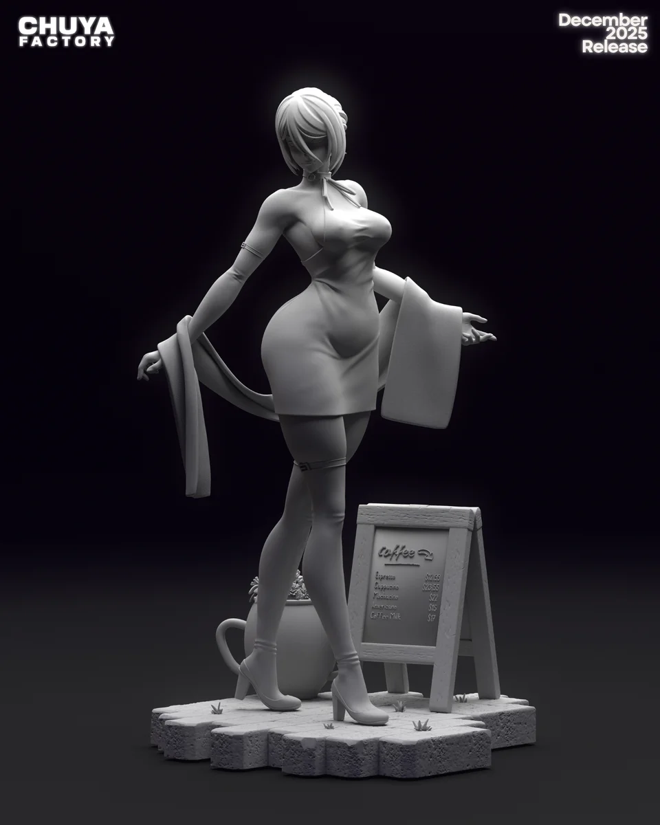 Reze | Fan Art | 3D Printed Resin Model Garage Kit | *Un-Painted* | Chuya Factory 11