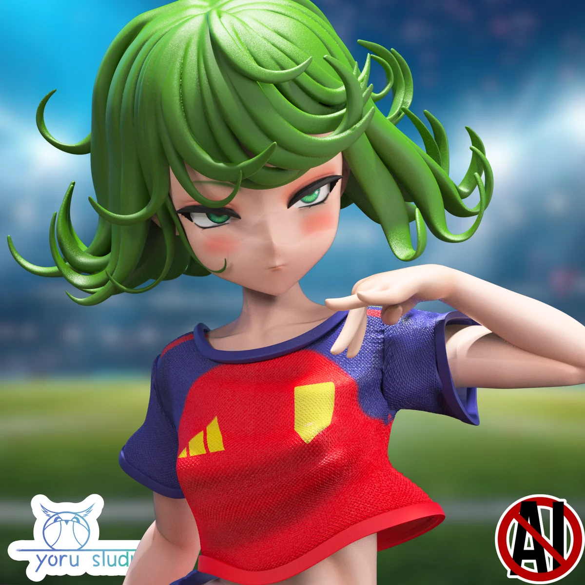Fubuki & Tatsumaki | Fan Art | 3D Printed Resin Model Garage Kit | *Un-Painted* | Yoru Studio 4