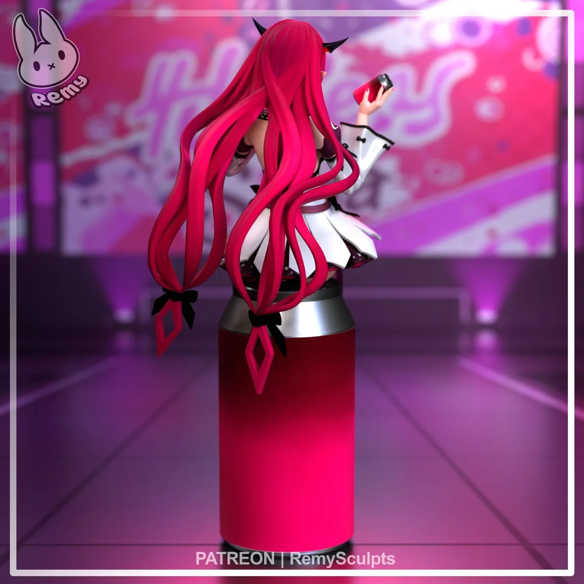 IRyS | Fan Art | 3D Printed Resin Model Garage Kit | *Un-Painted* | Remy Sculpts 4