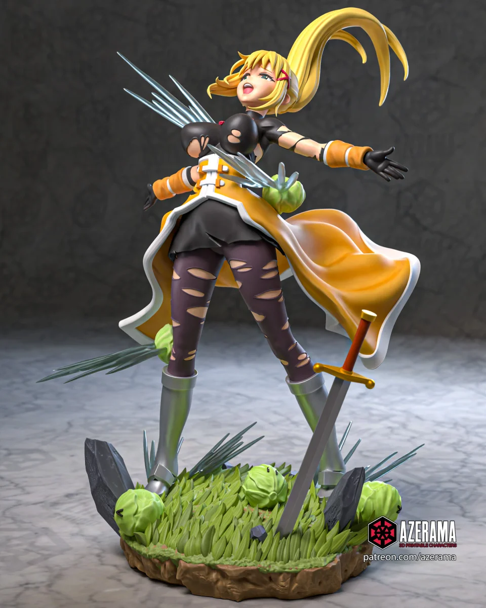 Darkness | Fan Art | 3D Printed Resin Model Garage Kit | *Un-Painted* | Azerama 2
